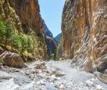 Samaria Gorge on Crete, Grece