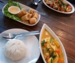 6. tajska hrana (chicken curry)